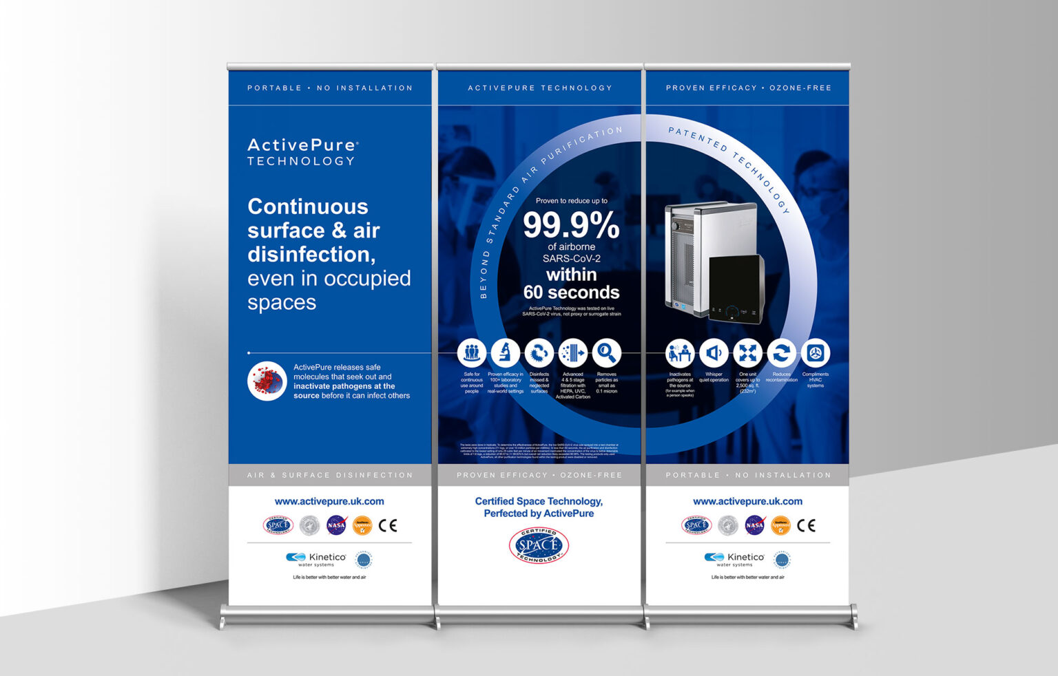 ActivePure Exhibition Banner