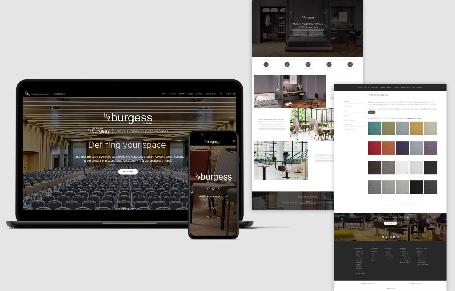 Burgess Furniture Website