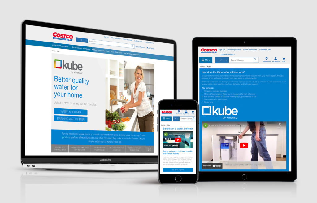 CostCo Custom Product Landing Page