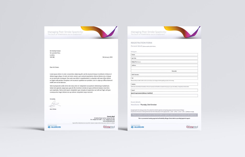 Direct Mail & Application Form